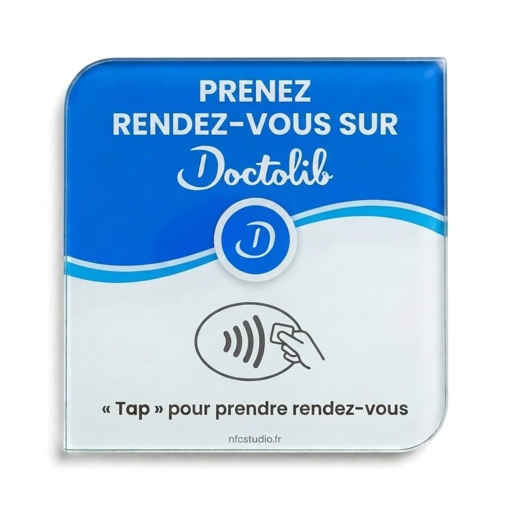 Plaque Verre Doctolib