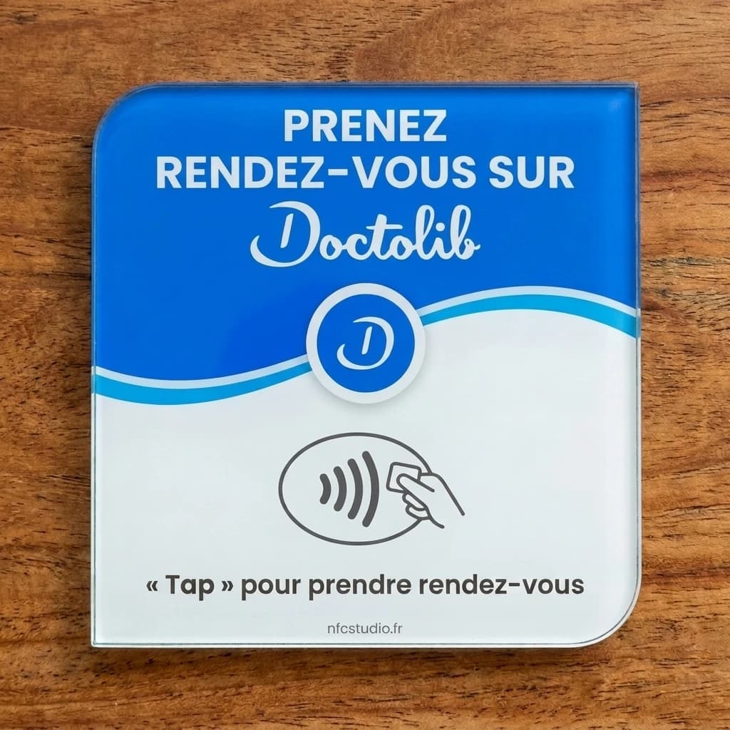 Plaque Verre Doctolib