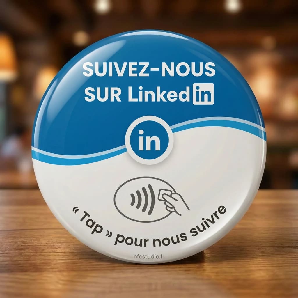 Sticker 3D LinkedIn