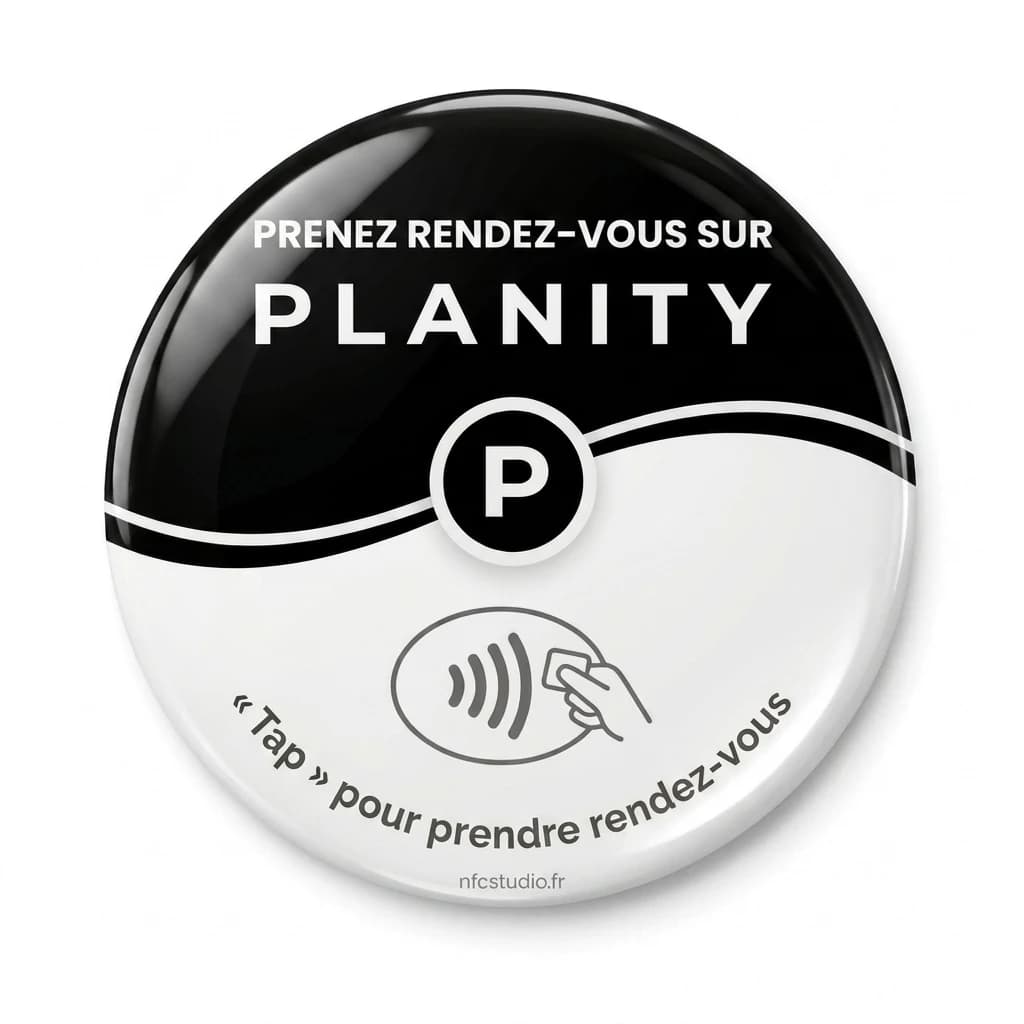 Sticker 3D Planity