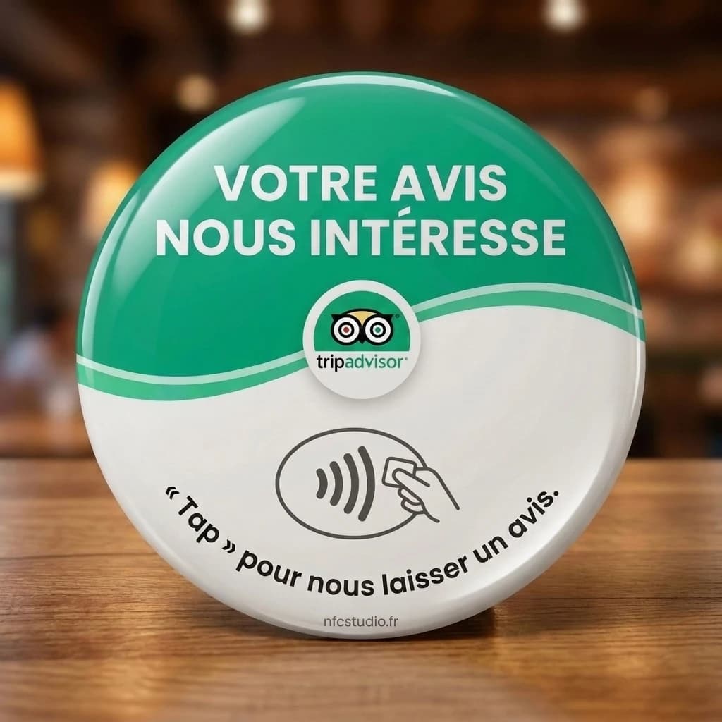 Sticker 3D Tripadvisor