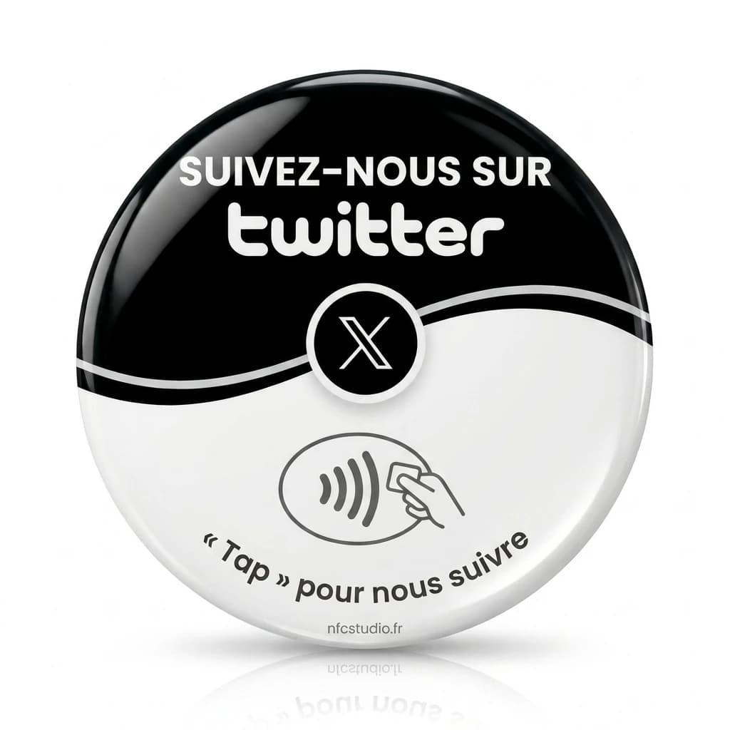Sticker 3D Twitter / X