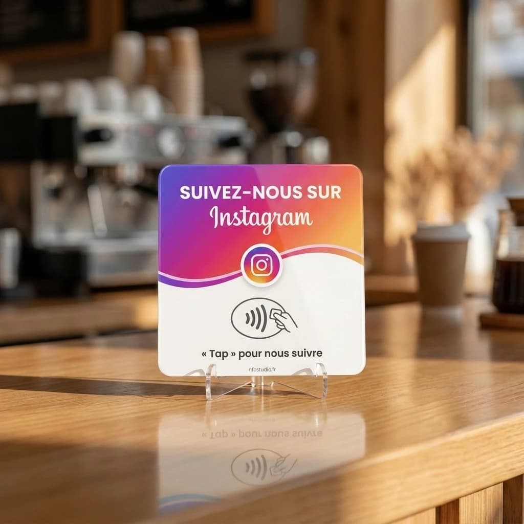 Plaque Plexi Instagram