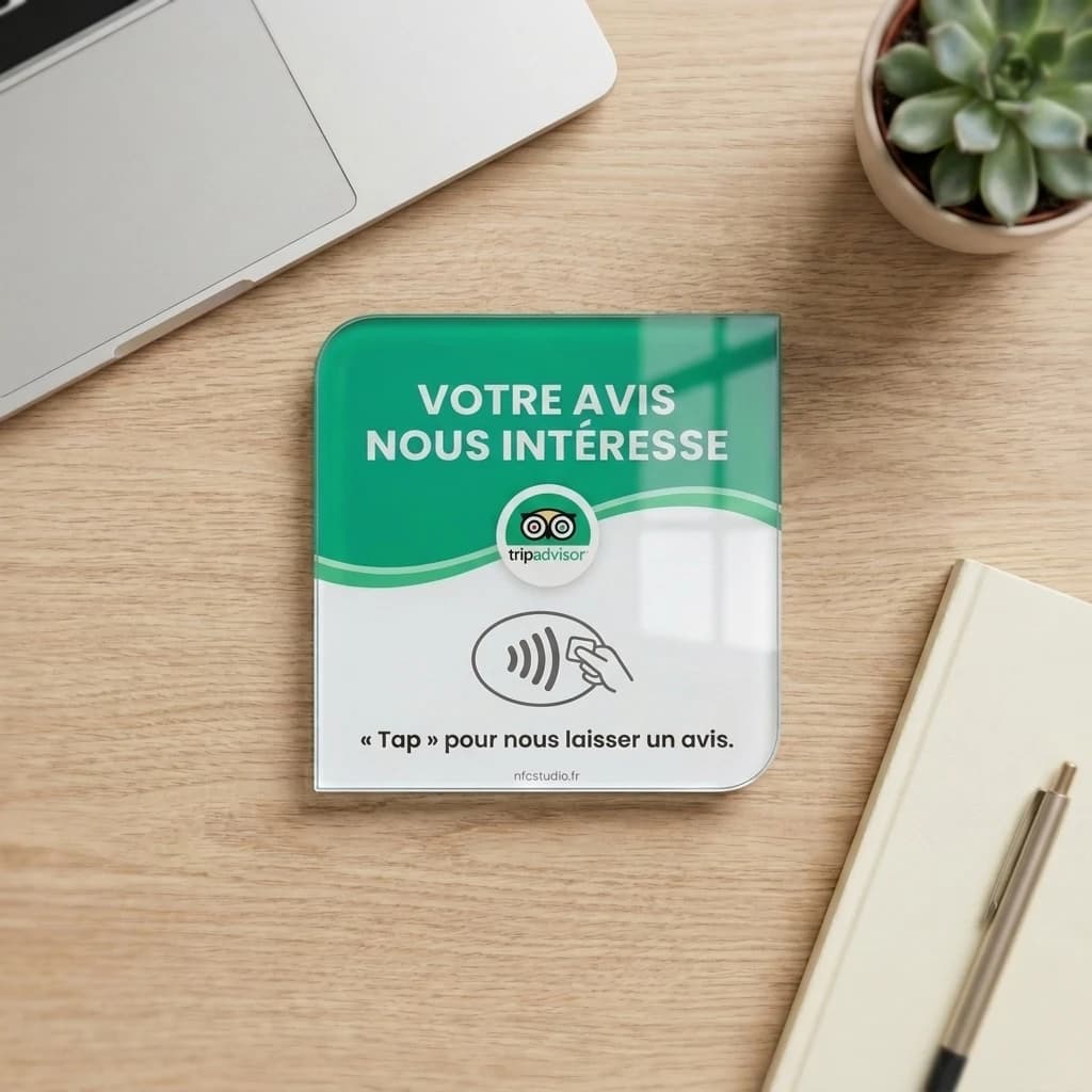 Plaque Verre Tripadvisor
